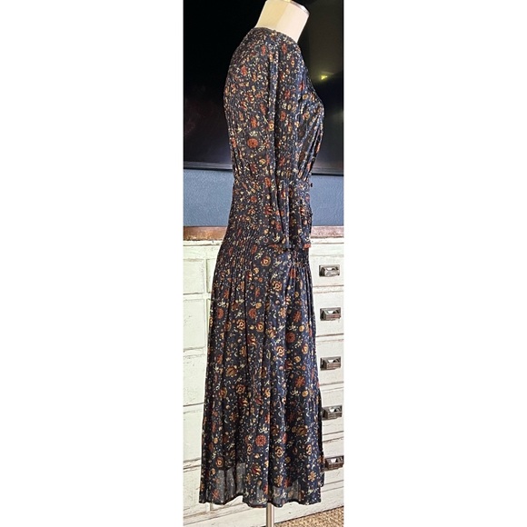 Veronica Beard Shireen Midi Dress 0 - Picture 4 of 11